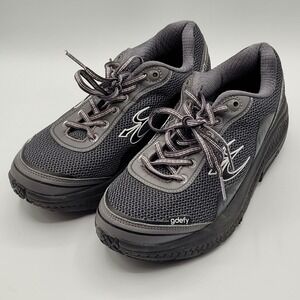 Gdefy Gravity Defyer Shoes Womens 8.5 Gray Athletic Sneakers Mesh TB9024FGL-M